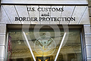 US Customs Border Protection Symbol Washington DC