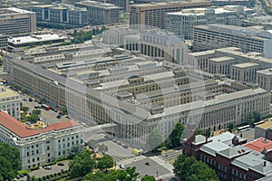 US Department of Agriculture Building in Washington DC, USA