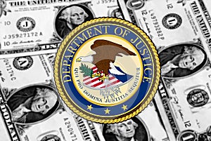 US Department of Justice, United States logo