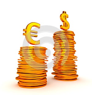 US dollar Currency dominancy over Euro