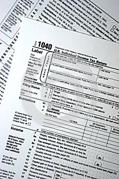 US Federal 1040 Tax Form, Plain Forms, Taxes