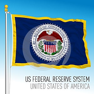 US Federal Reserve System flag, USA