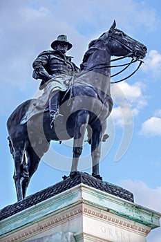 US Grant Statue Memorial Capitol Hill Washington DC