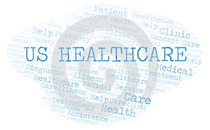 Us Healthcare word cloud