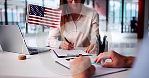 US Immigration Application And Consular Visa