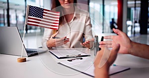 US Immigration Application And Consular Visa