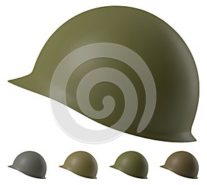 US M1 military helmet