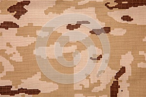 US marine desert marpat digital camouflage fabric texture back