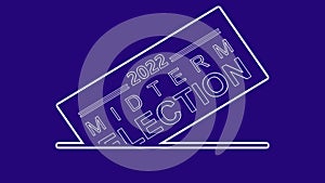 2022 US Midterm Election - United States election concept