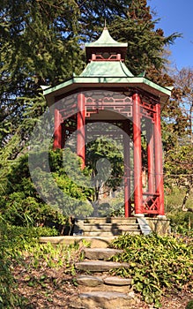 Chinese Red Pagoda Washington DC