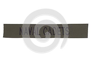 Us naval cadets uniform badge photo