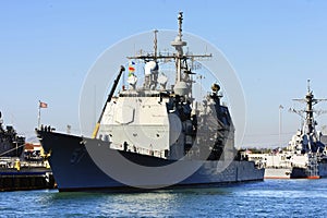 US Navy Battle Ship