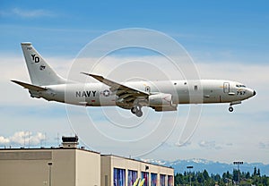 US Navy Boeing P-8 Poseidon maritime patrol and reconnaissance aircraft