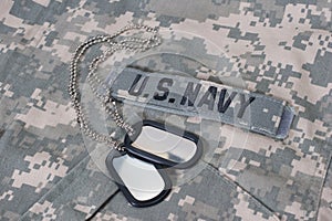 Us NAVY camouflaged uniform