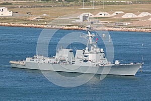 US Navy Destroyer photo