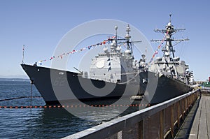 US navy ship