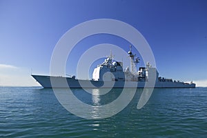 US Navy Ticonderoga cruiser photo