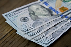 US One Hundred ($100) Dollar Bills