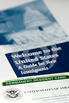 US permanent resident card