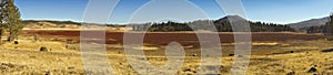 US Plains Wide Panoramic Landscape Cuyamaca Rancho State Park San Diego County