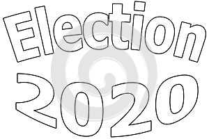 US Presidential Election 2020 Vote Democracy USA Politics Democractic Party Republican Party November 2020
