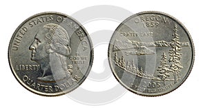 US Quarter coin