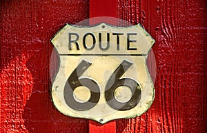 US Route 66 Sign photo