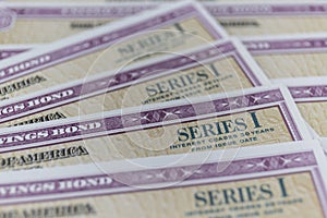 US Savings Bonds. Savings bonds are debt securities issued by the U.S. Department of the Treasury. photo