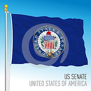 US Senate official flag, USA