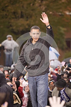US Senator Barack Obama
