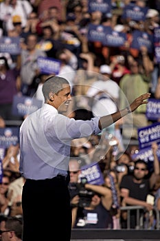 US Senator Barack Obama