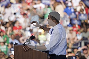 US Senator Barack Obama