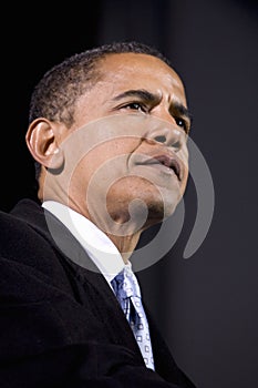 US Senator Barack Obama