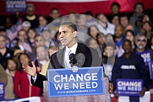 US Senator Barack Obama