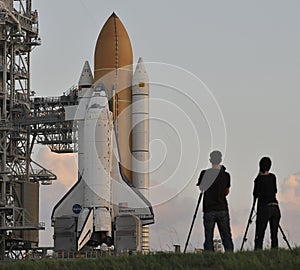 US Shuttle launch pad