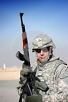 A US soldier