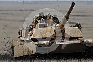 US tank Abrams A1M1