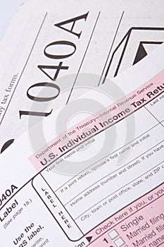 US Tax Forms photo