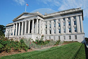 US Treasury Building photo