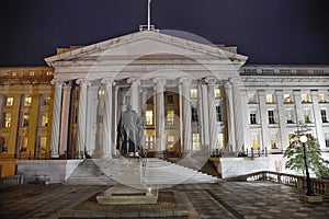 US Treasury Department in Washington D.C