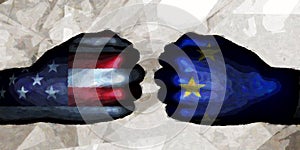 US vs Eurozone photo