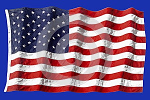 USA AMERICA FLAG WAVING PATRIOTIC PATRIOTISM