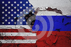 USA america and Russia relations between countries