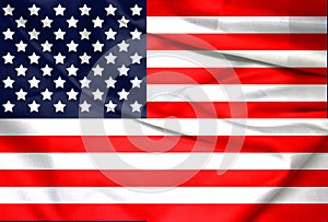 USA,America,United flag symbol national country background patriotic textile