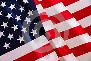 USA american flag background