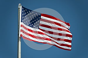 Usa American flag stars and stripes detail