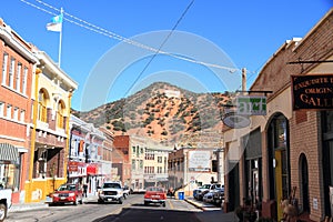 USA, Arizona/Bisbee: Historic Bisbee - Main Street