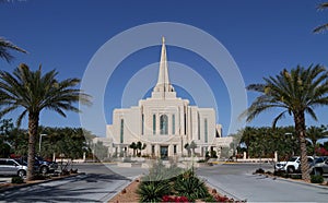 USA, Arizona/Gilbert: New Mormon Temple (2014)