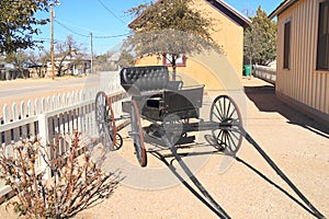 USA, Arizona: Old West - Antique Buggy