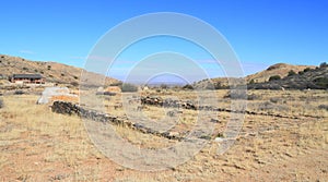 USA, AZ: Old West - Ruins of Fort Bowie/School